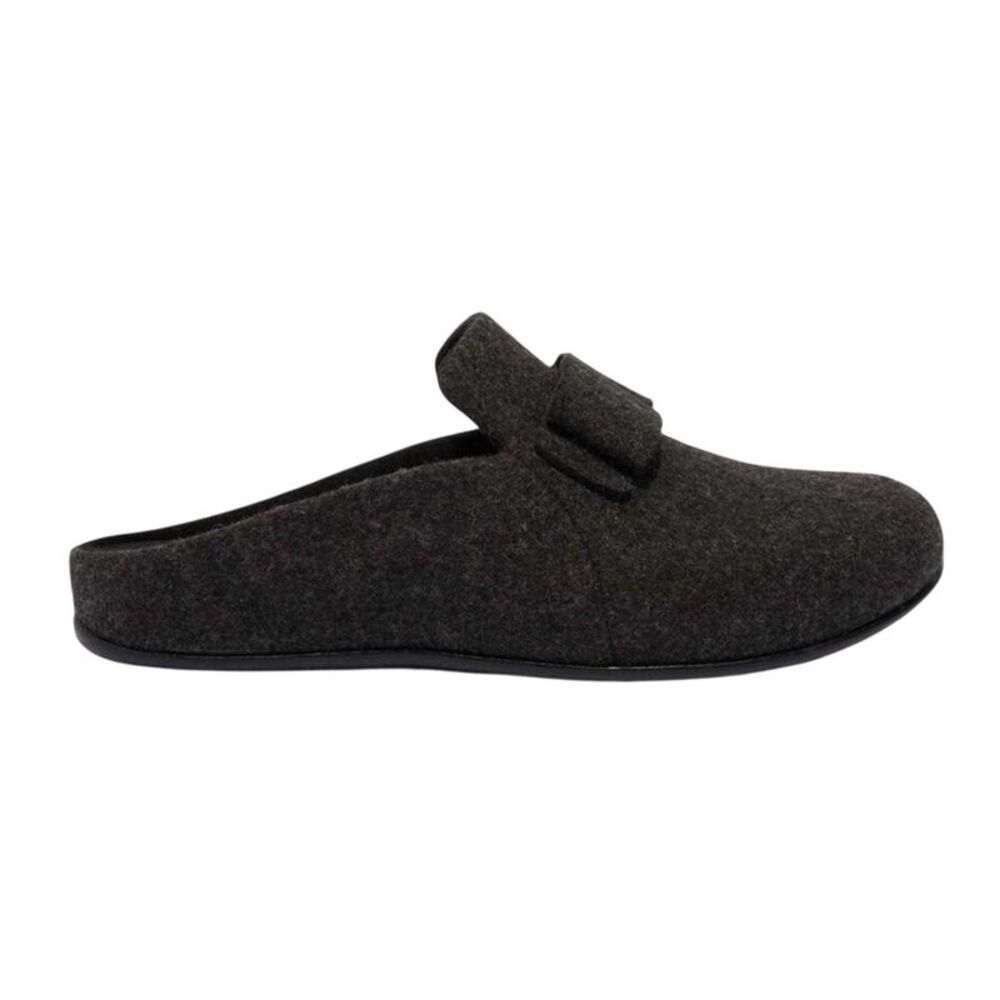 FitFlop Womens/Ladies Bow Slippers / Black